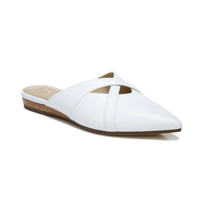 Keira Dress Mule - White