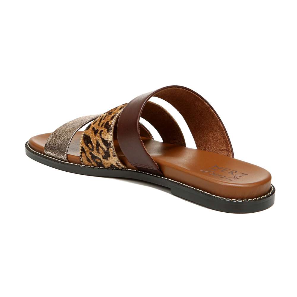 Kellie Slide Sandal - Leopard