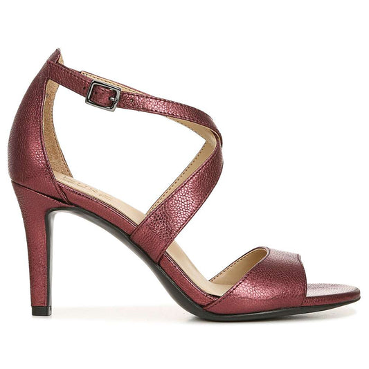 Kyra Heeled Sandal - Cranberry