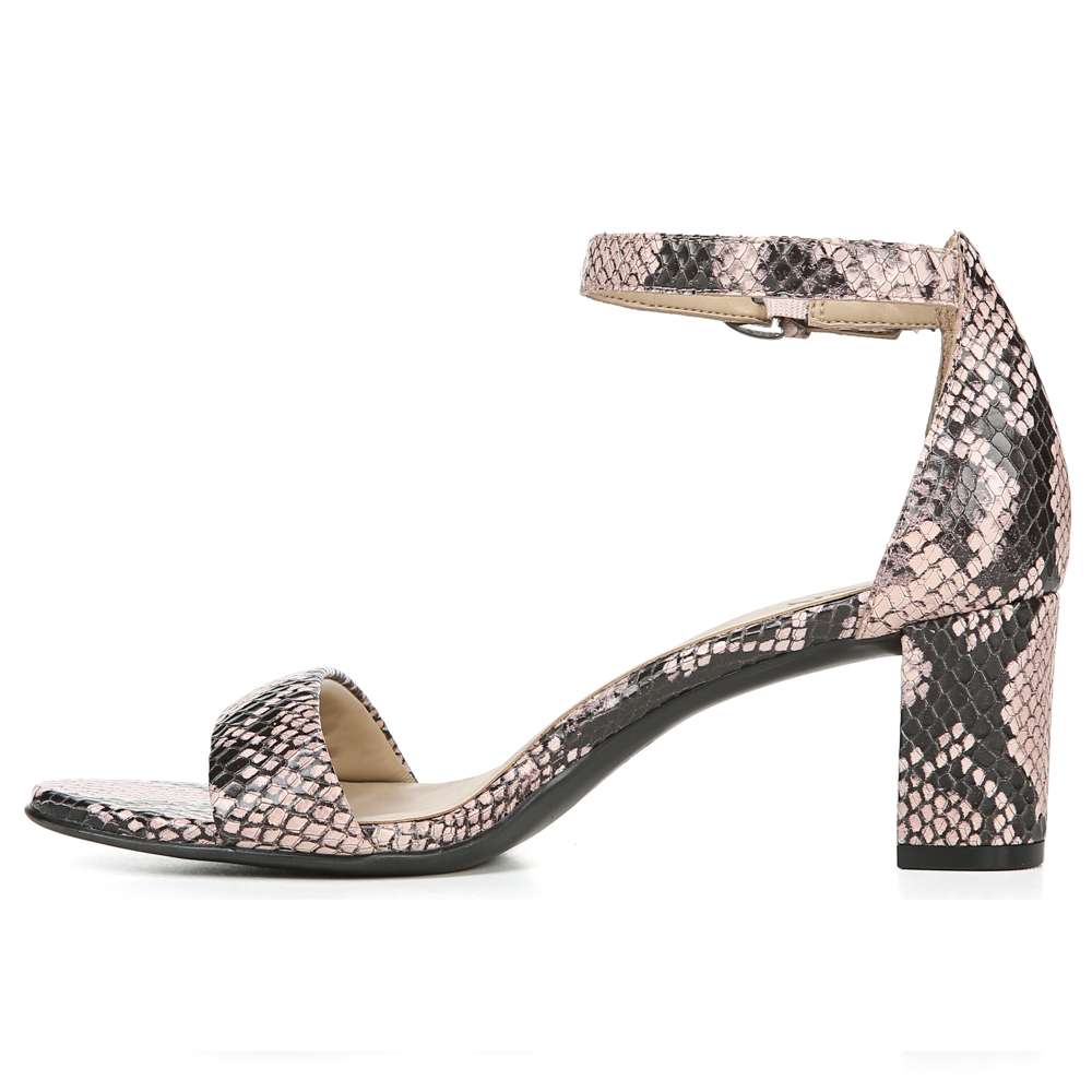 Vera Dress Sandal - Rose Snake