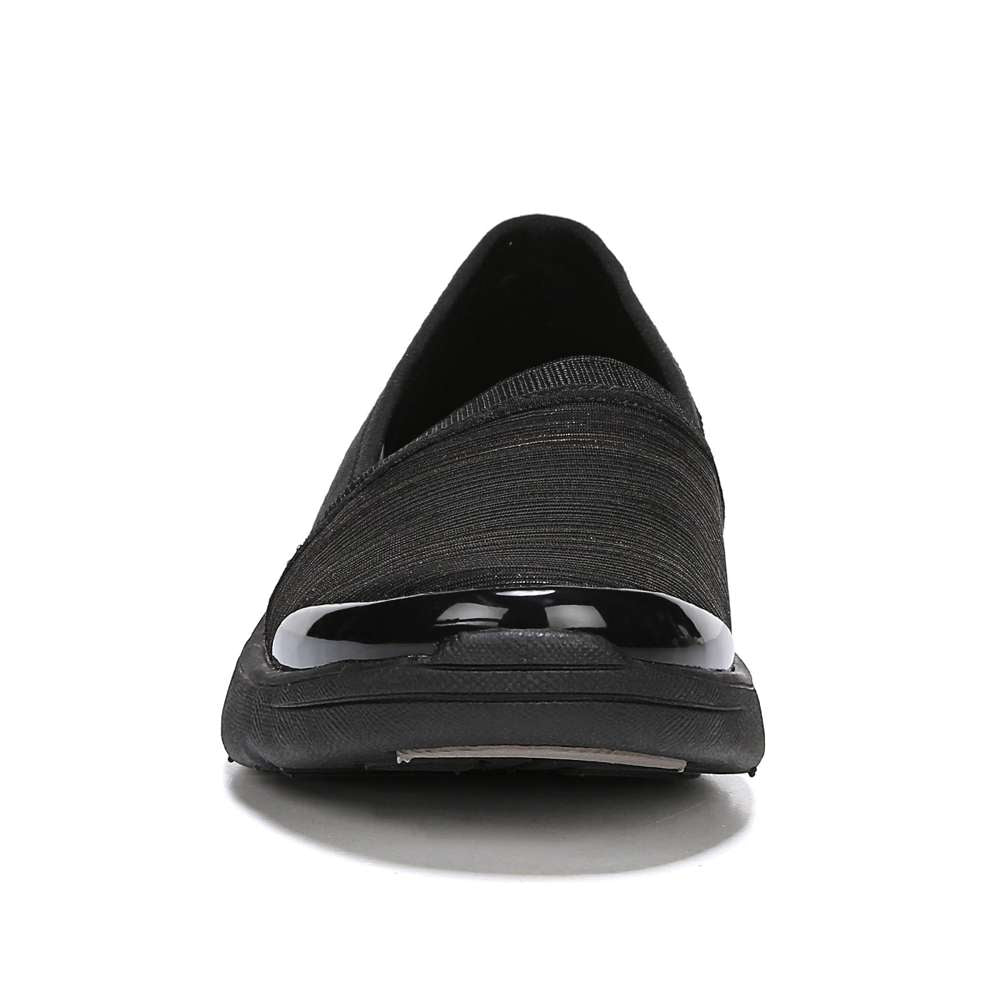 Lollipop Slip-On - Black/Gold Shimmer