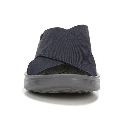 Desire Slide Sandal - Navy/Grey