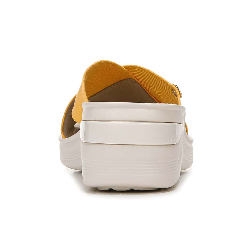 Desire Slide Sandal - Golden Yellow