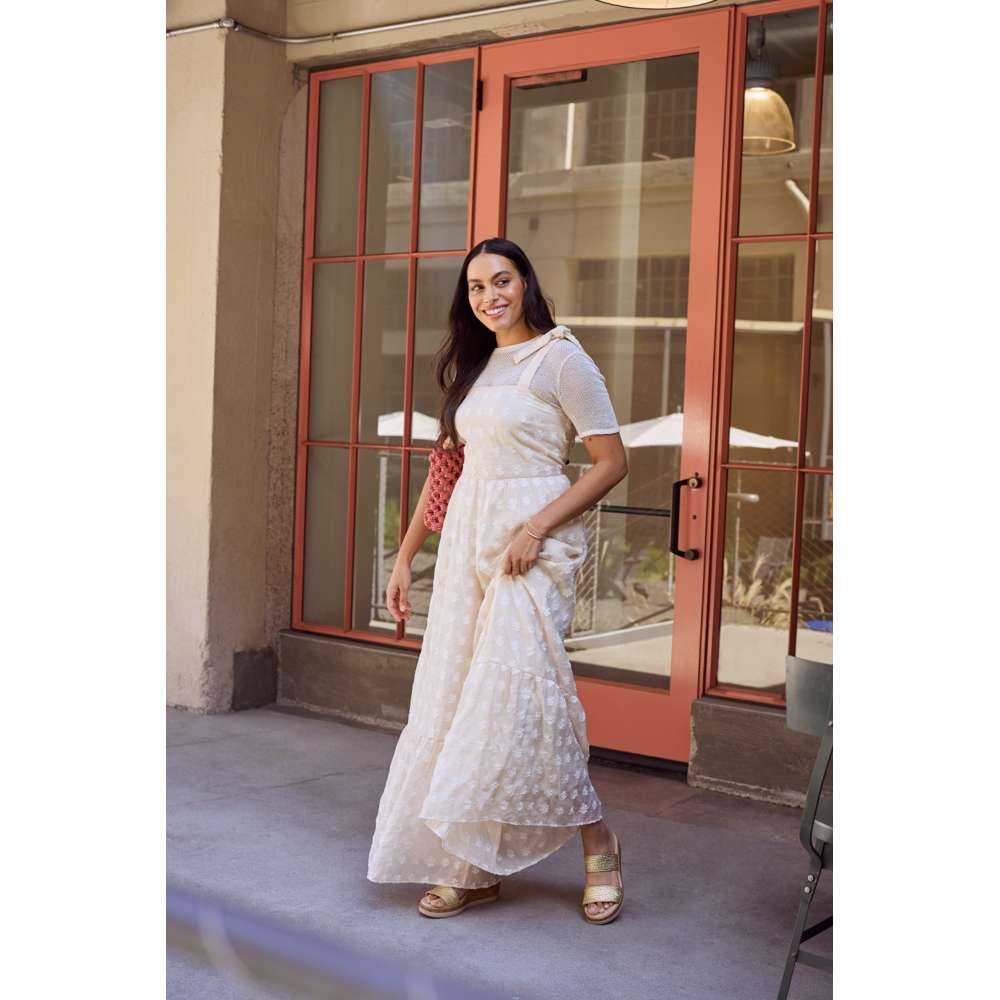 Resort Wedge - Gold Stretch