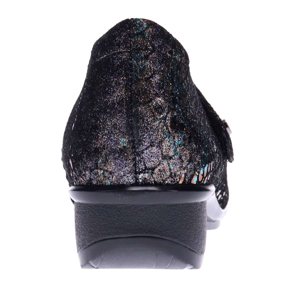 Bonn Mary-Jane - Black Metallic Python