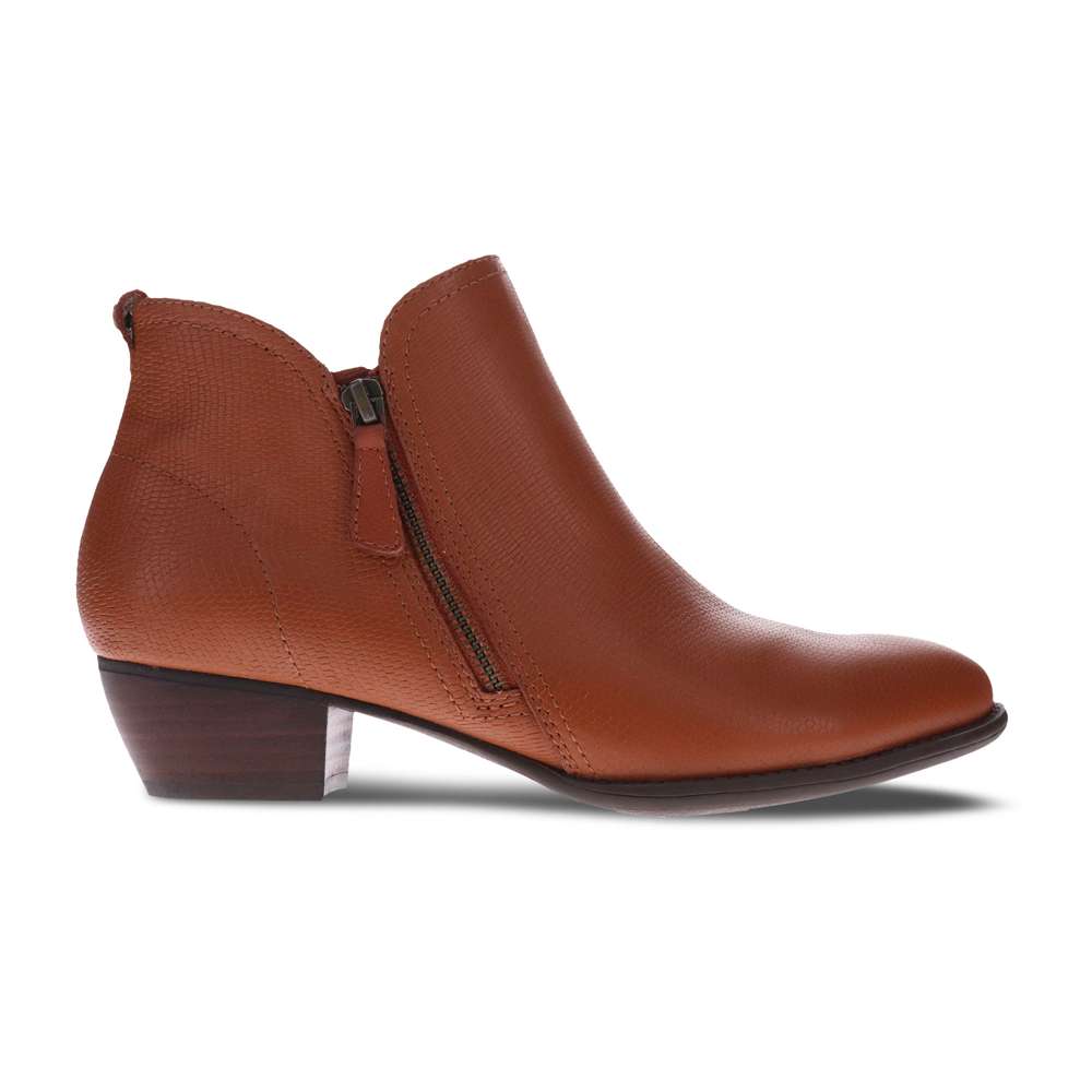 Delta Bootie - Cognac