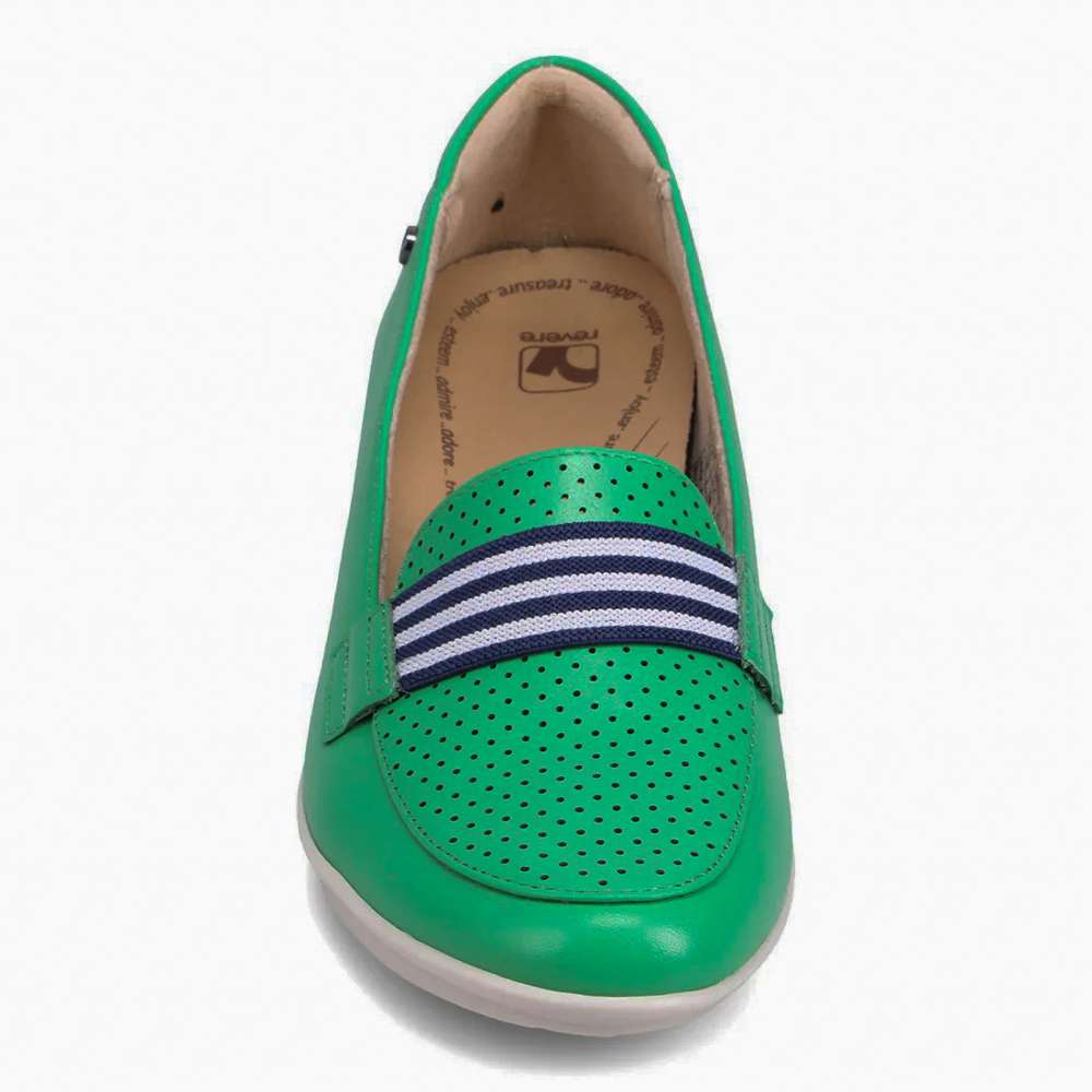 Monte Carlo Wedge Loafer - Emerald
