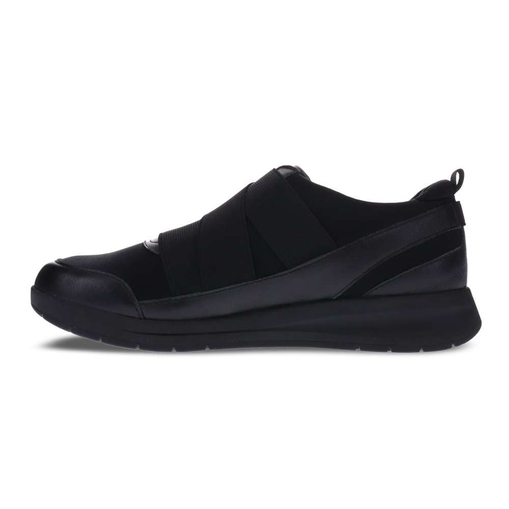Virginia Adjustable Sneaker - Black French