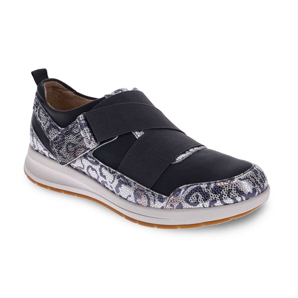 Virginia Adjustable Sneaker - Silver Safari