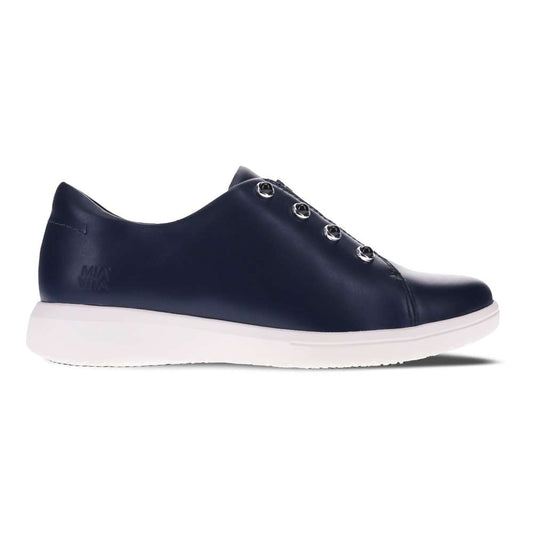 Bingo Elastic Lace Sneaker - Navy