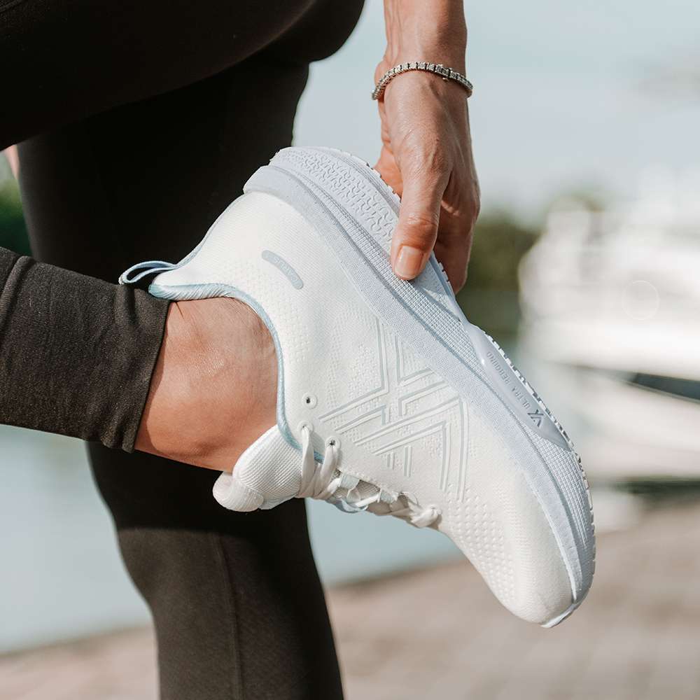 Icarus Sneaker - White/Mauve