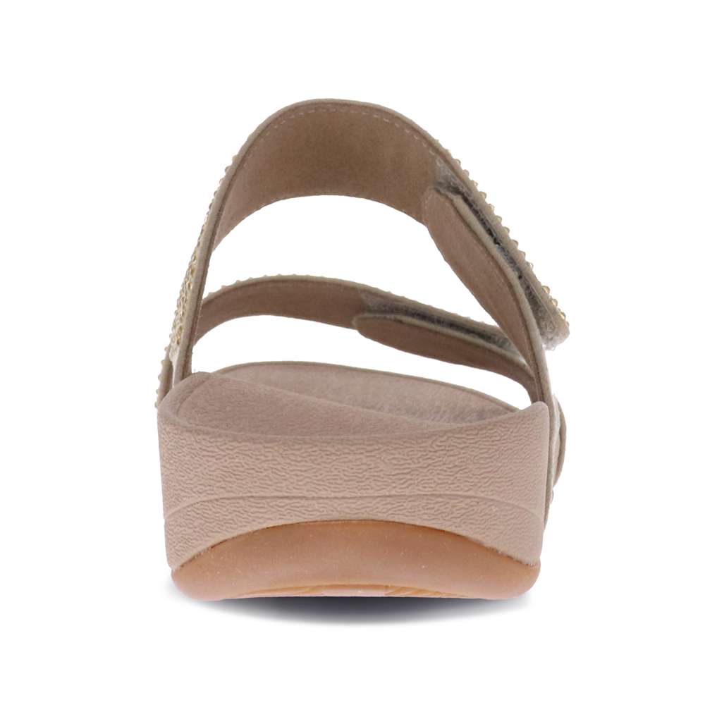 Avoca Slide Sandal - Champagne