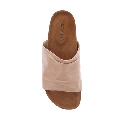 Blake Slide Sandal - Beige