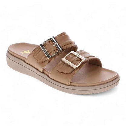 Bowie Slide Sandal - Fawn