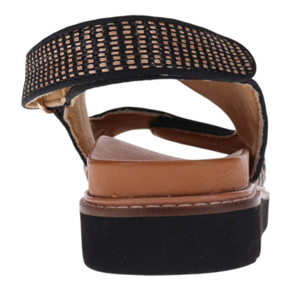 Dakota Sandal - Black Raffia
