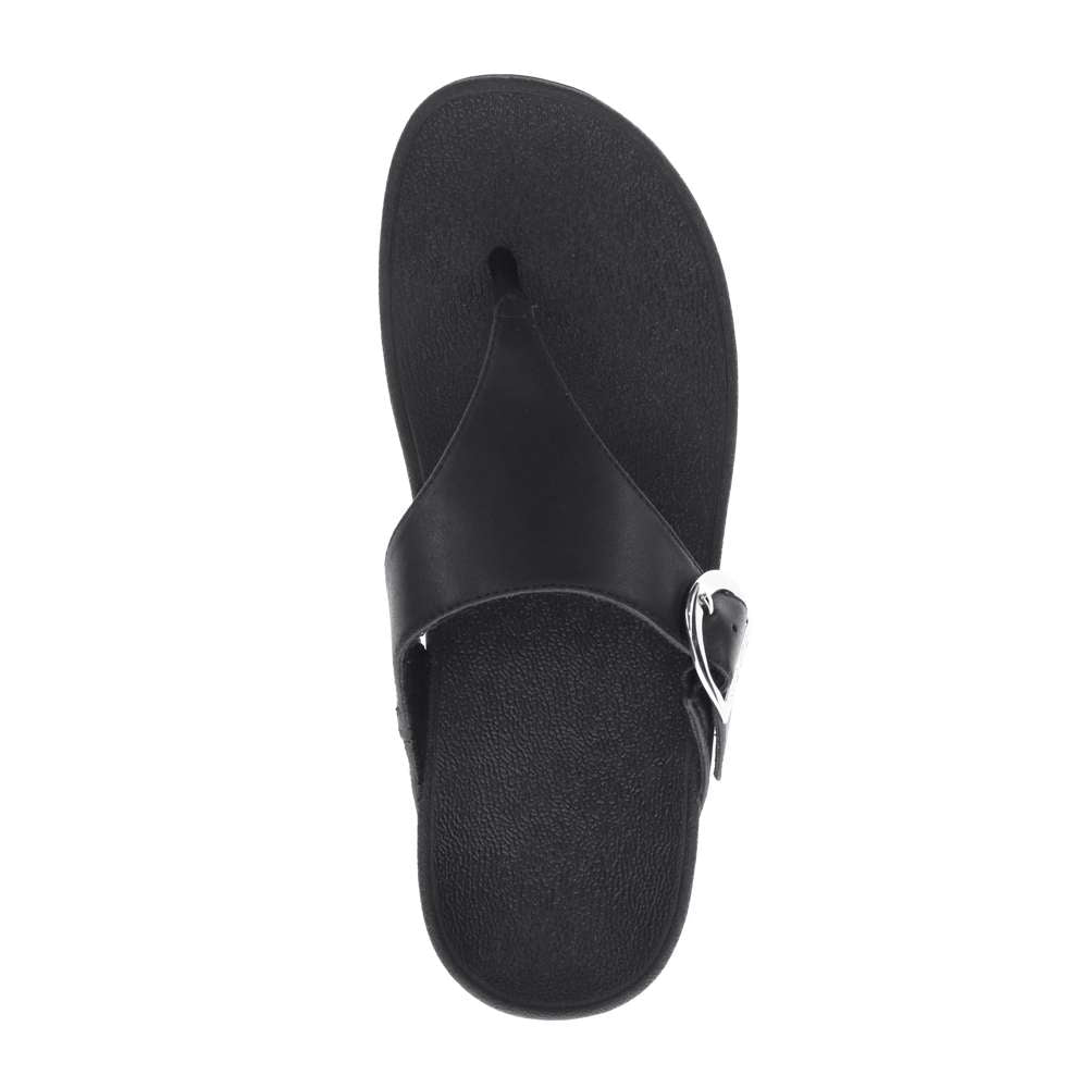 Faith Toe Post Sandal - Black