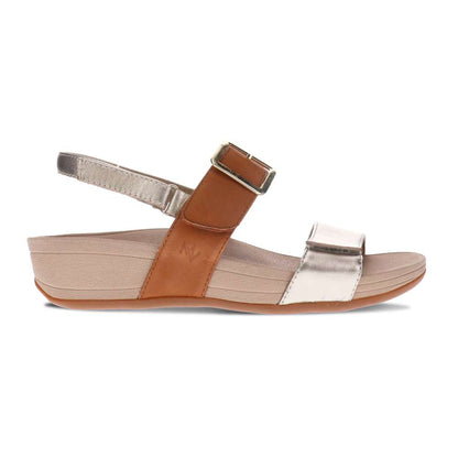 Florini Platform Sandal - Champagne/Tan
