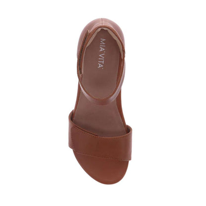 Kim Heeled Sandal - Tan