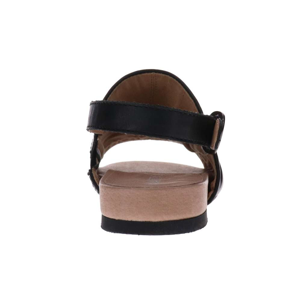 Mandy Flat Sandal - Black
