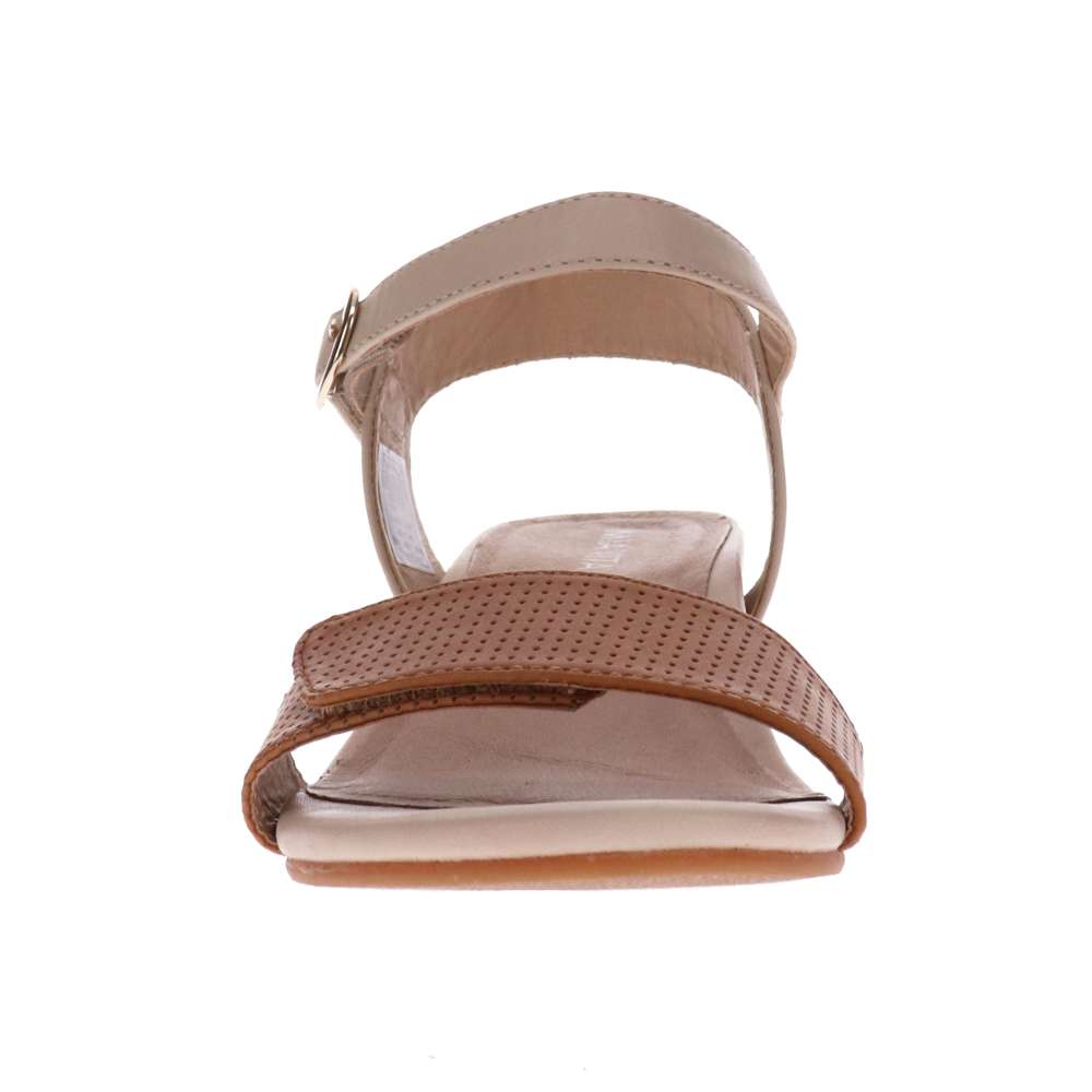 Nelly Wedge Sandal - Tan