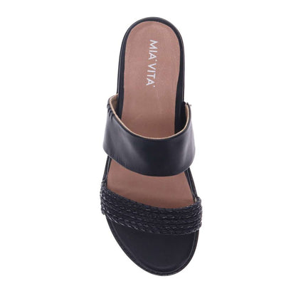 Orla Slide Sandal - Black