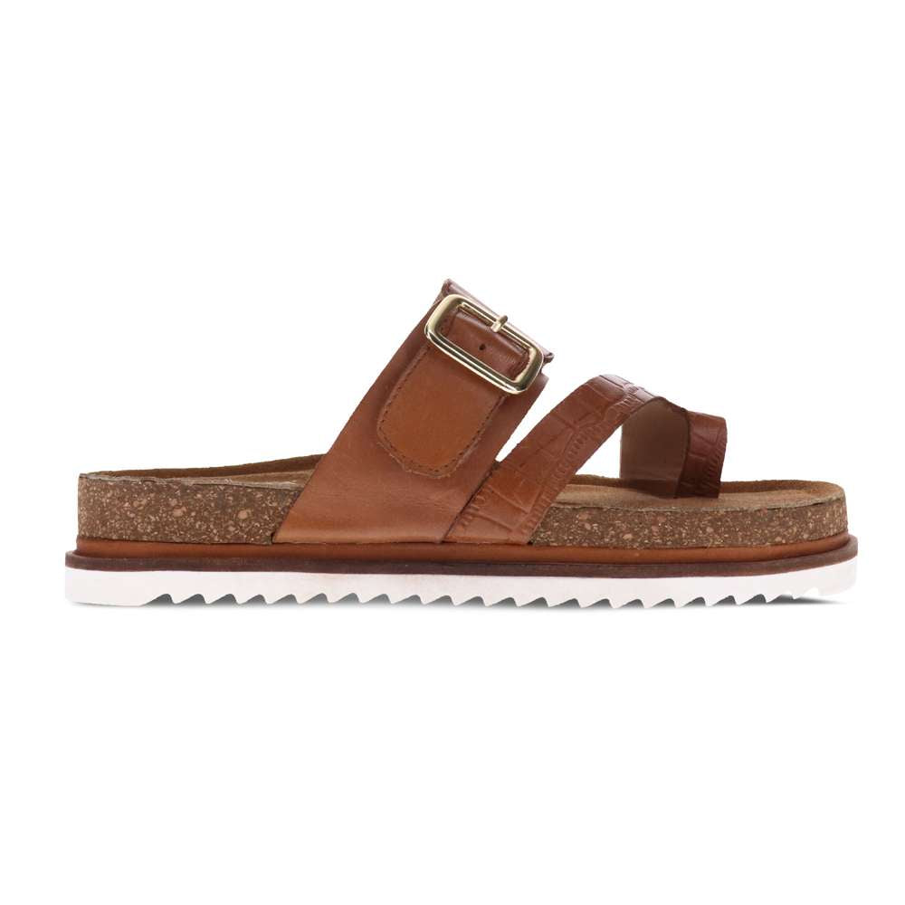 Serena Slide Sandal - Tan