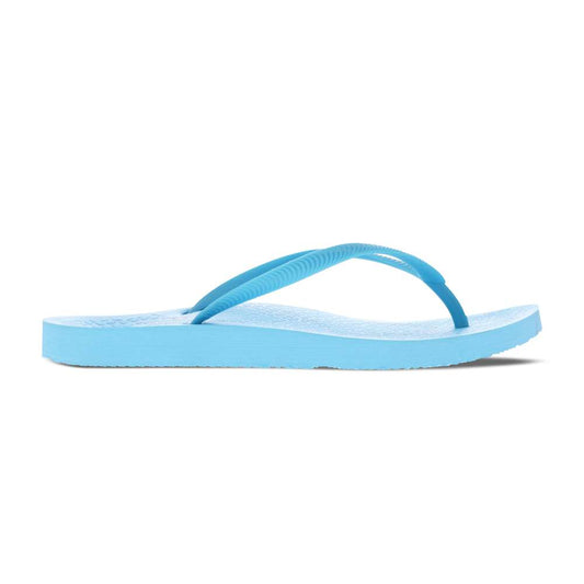 Venice Solid Women's Toe Post Sandal - Blue