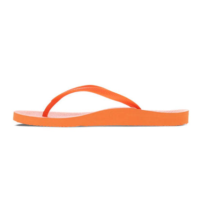 Venice Solid Women's Toe Post Sandal - Tangerine