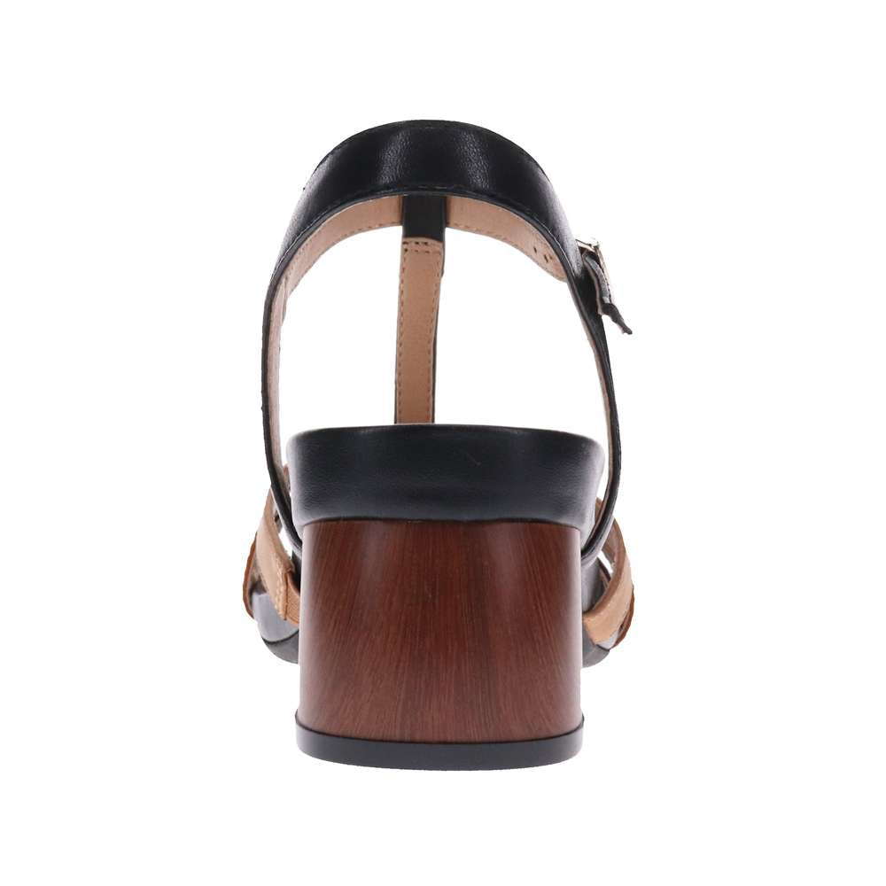 Yass Heeled Sandal - Black Multi