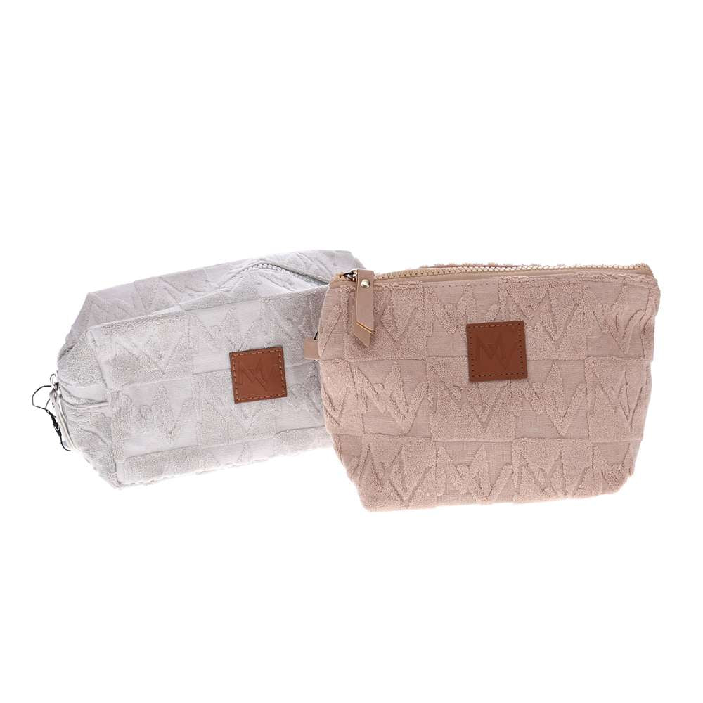 Cosmetic Pouch - Grey/Silver