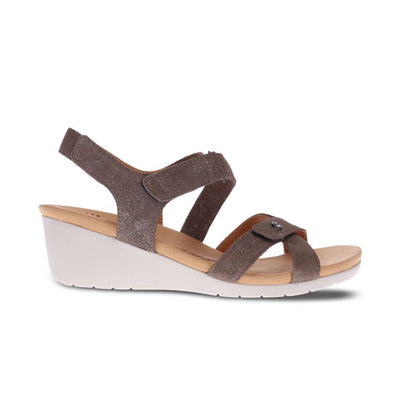 Casablanca Wedge - Rusty Metallic