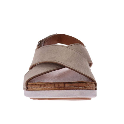 Cottesloe Sandal - Gold Linen