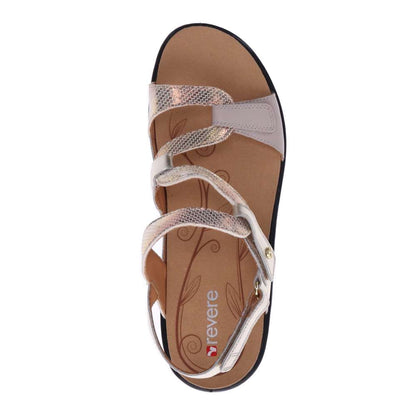 Miami Adjustable Sandal - Mixed Metallic