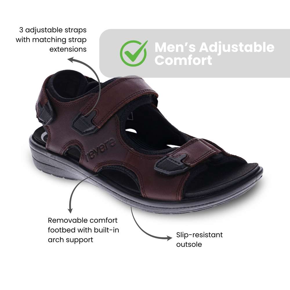 Montana 2 Backstrap Sandal - Whiskey