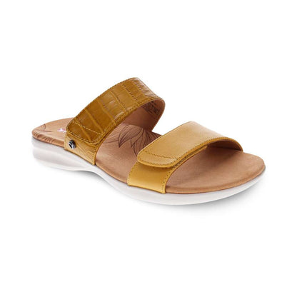 Seaside Slide Sandal - Mustard French/Croc