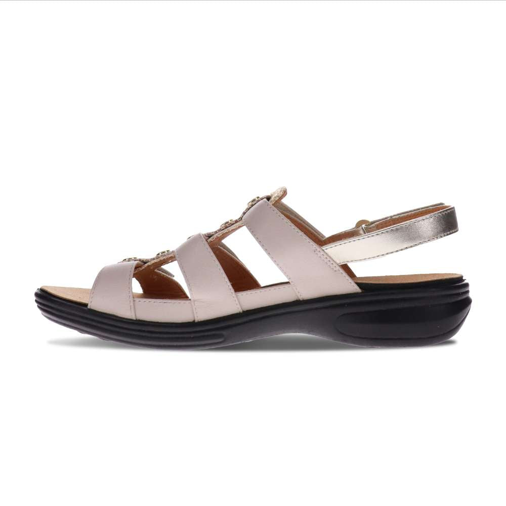 Toledo Backstrap Sandal - Mixed Metallic
