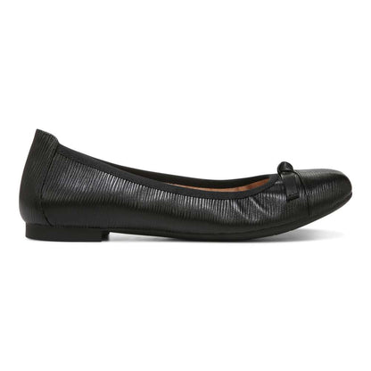 Amorie Ballet Flat - Black Wavy