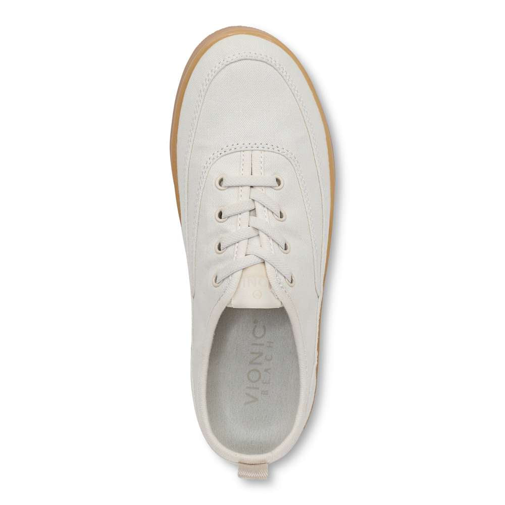 Cyan Casual Slip-On Sneaker - Ivory Gum