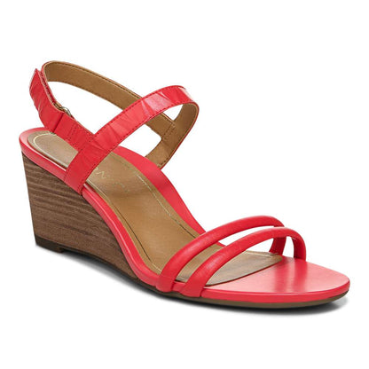 Emmy Wedge Sandal - Poppy
