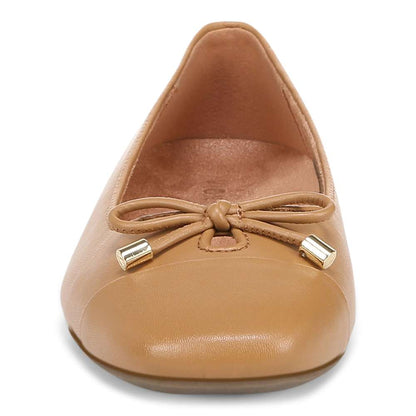 Klara Flat - Camel Leather