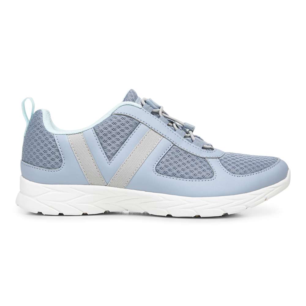 Maren Elastic Lace Sneaker - Blue