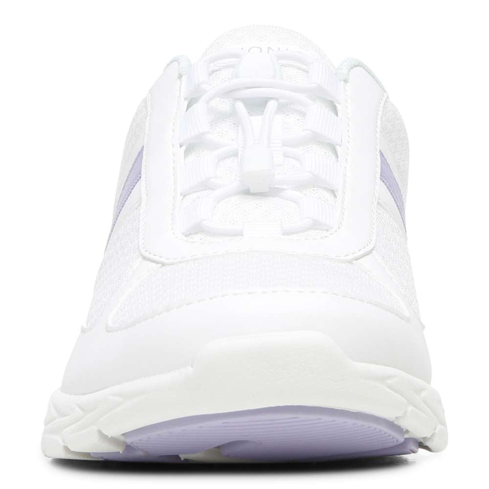 Maren Elastic Lace Sneaker - White