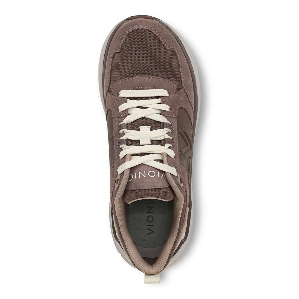 Walk Max Skyline Mesh Sneaker - Milk Chocolate