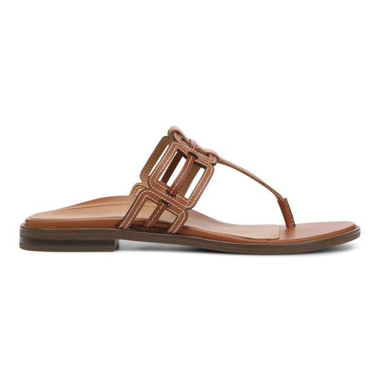 Alvana Toe Post Sandal - Tan