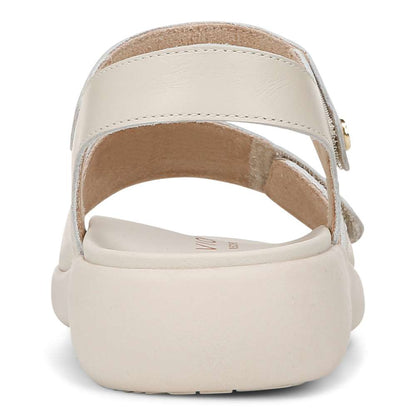 Awaken Recovery Sandal - Cream Leather
