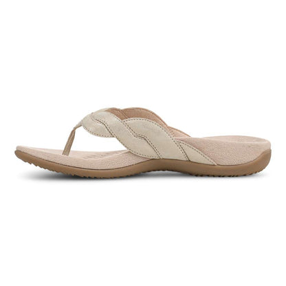 Bella Braid Toe Post Sandal - Gold