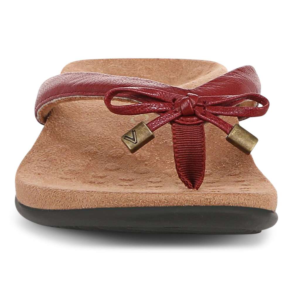 Bella Toe Post Sandal - Syrah