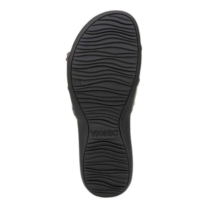 Bella Slide Sandal - Pewter