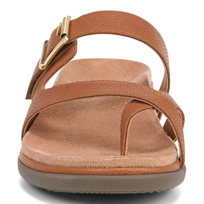 Carmela Slide Sandal - Tan