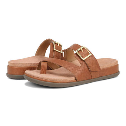 Carmela Slide Sandal - Tan